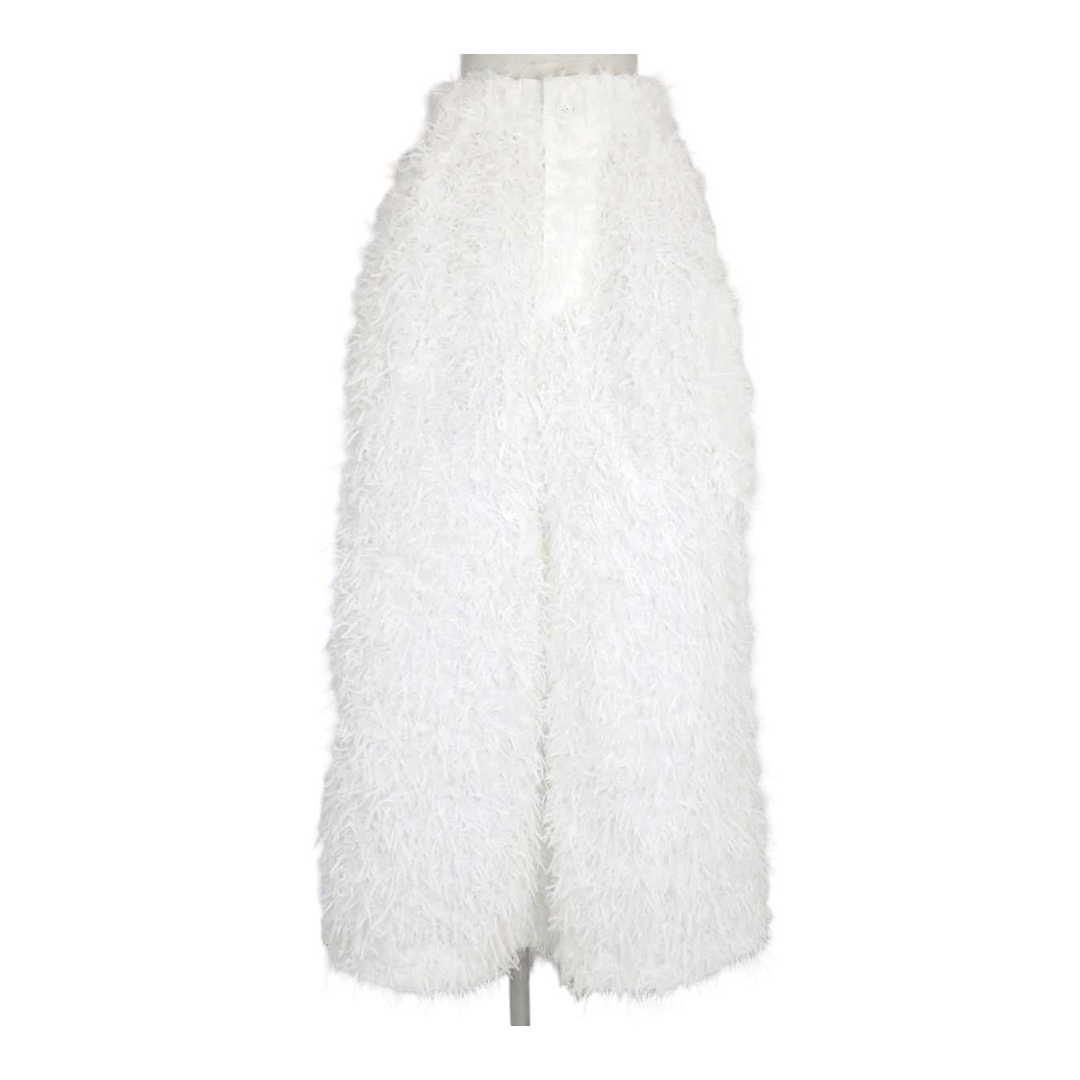 イッセイミヤケ フリンジ ワイドパンツ 2 イッセイミヤケ フリンジ