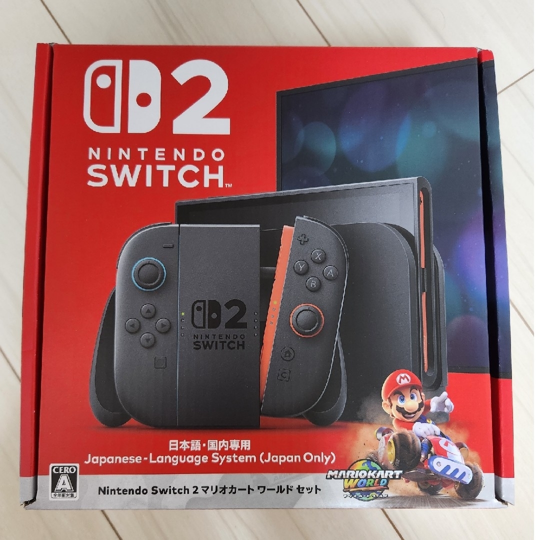 Nintendo Switch2 新品未開封マリオカートワールドセット