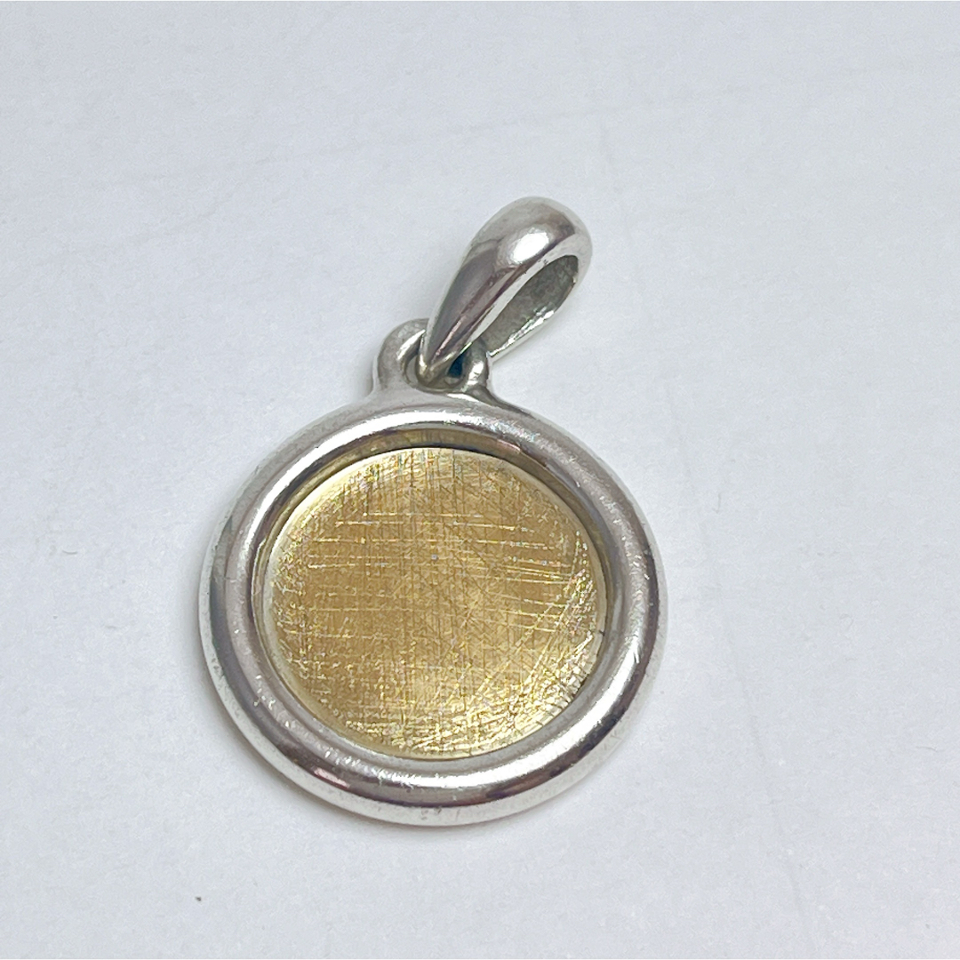 HERMES - エルメス セリエ コンビ チャーム シルバー イエローゴールド