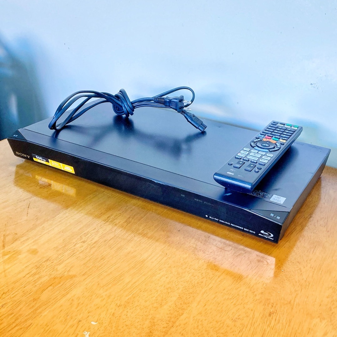 SONY ソニー ブルーレイレコーダー HDD500GB BDrecorder SONY - SONY
