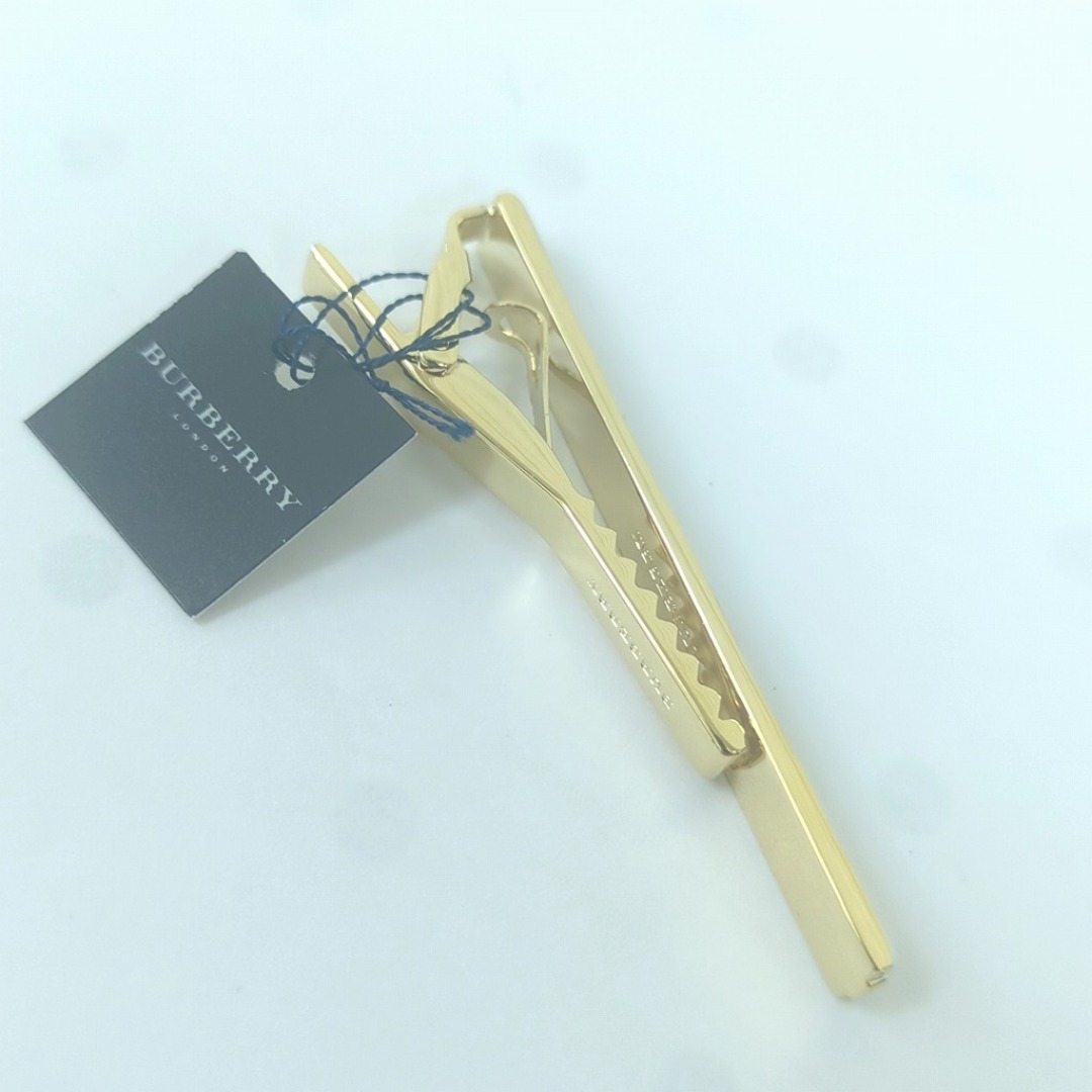 BURBERRY - バーバリー ネクタイピン カフリンクス セット ゴールド