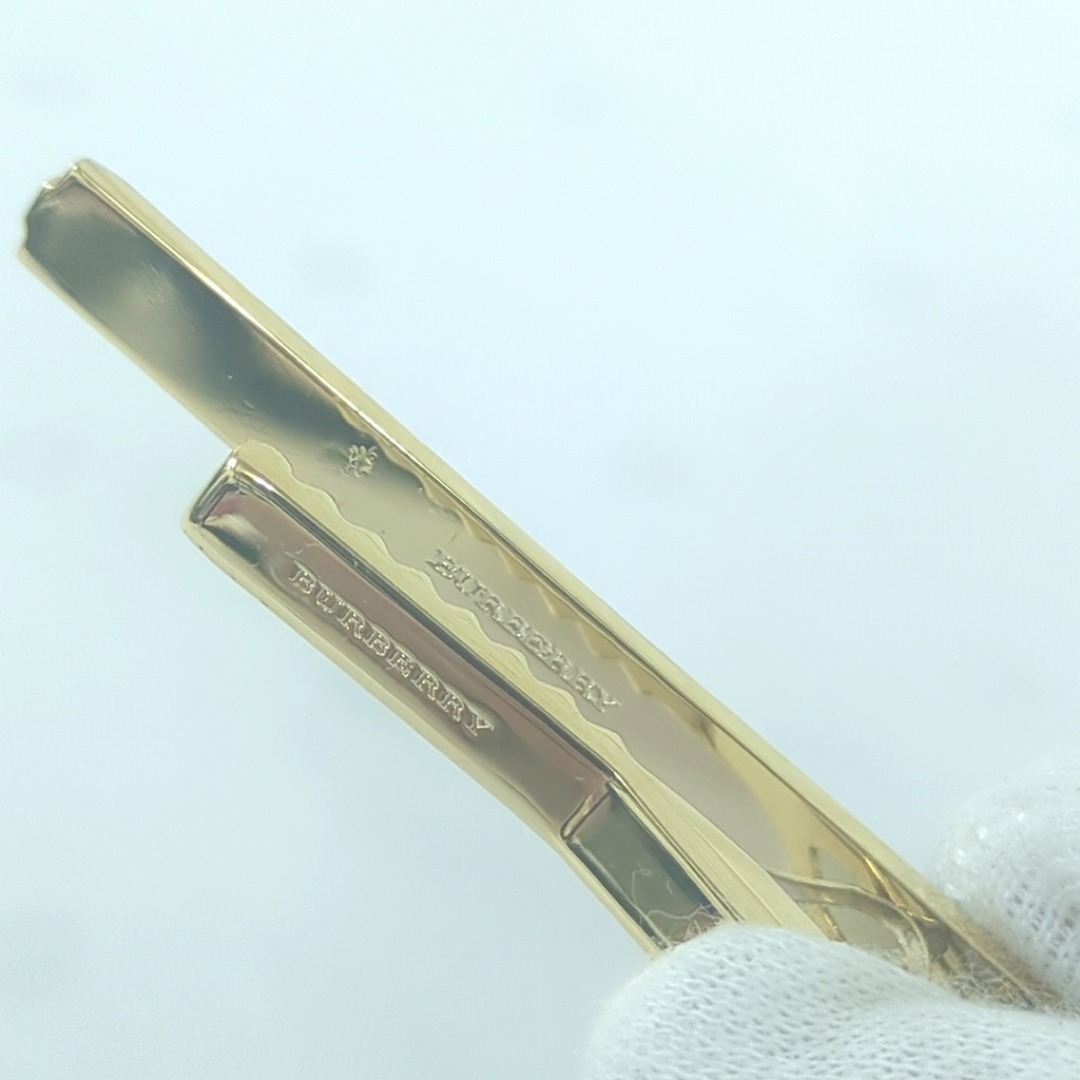 BURBERRY - バーバリー ネクタイピン カフリンクス セット ゴールド