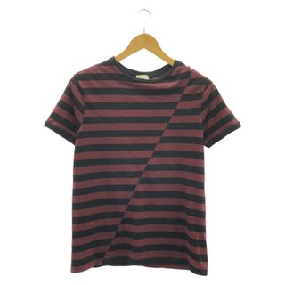 SAINT LAURENT（ボーダー ・ Tシャツ/カットソー(半袖/袖なし)）の