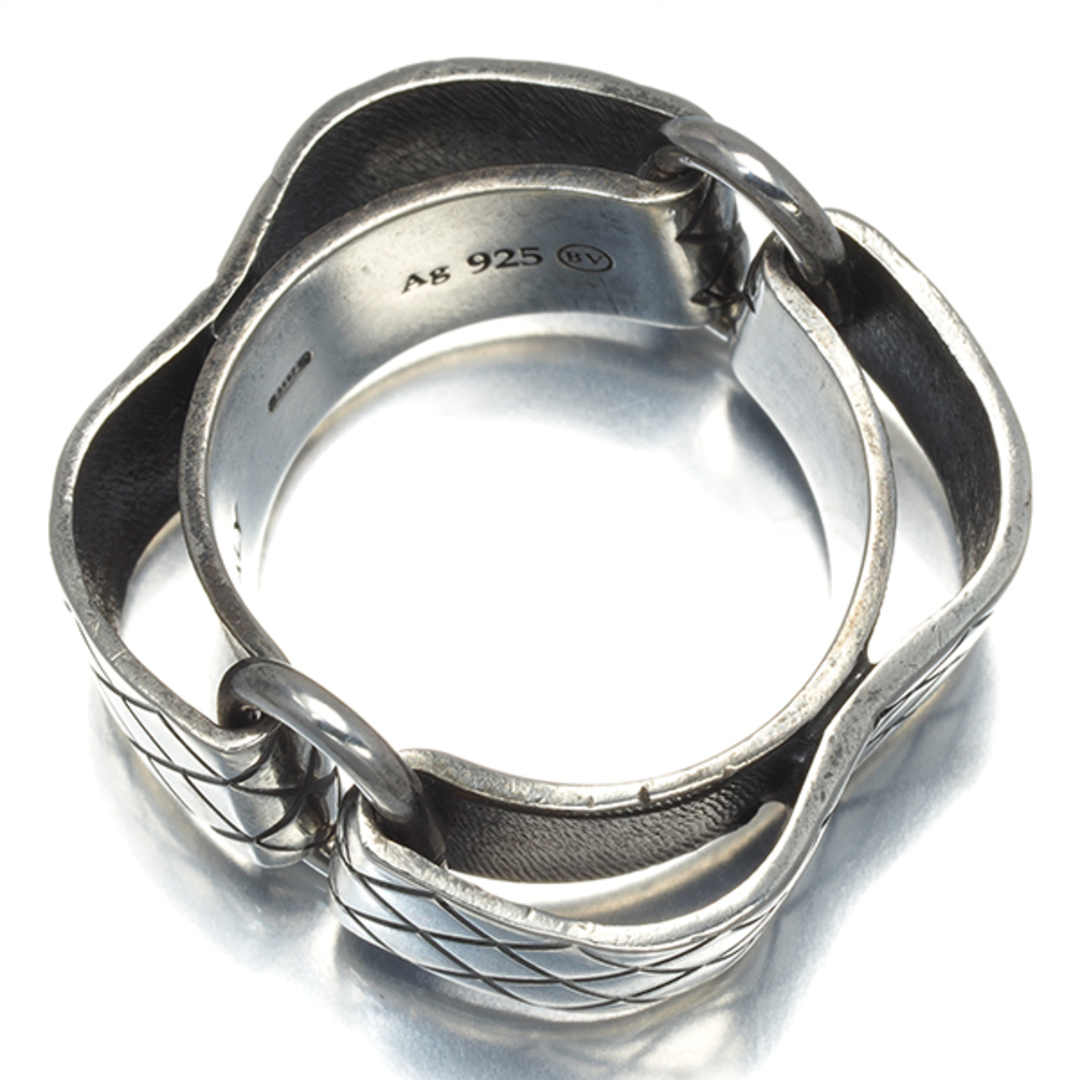 BOTTEGA VENETA - ボッテガヴェネタ リング イントレチャート 15号