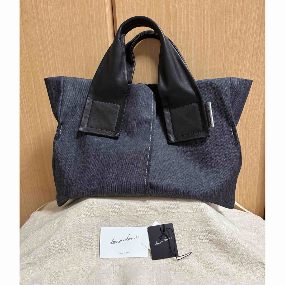 kawa-kawa - kawa-kawa 【denim】トートバッグMサイズの通販 by