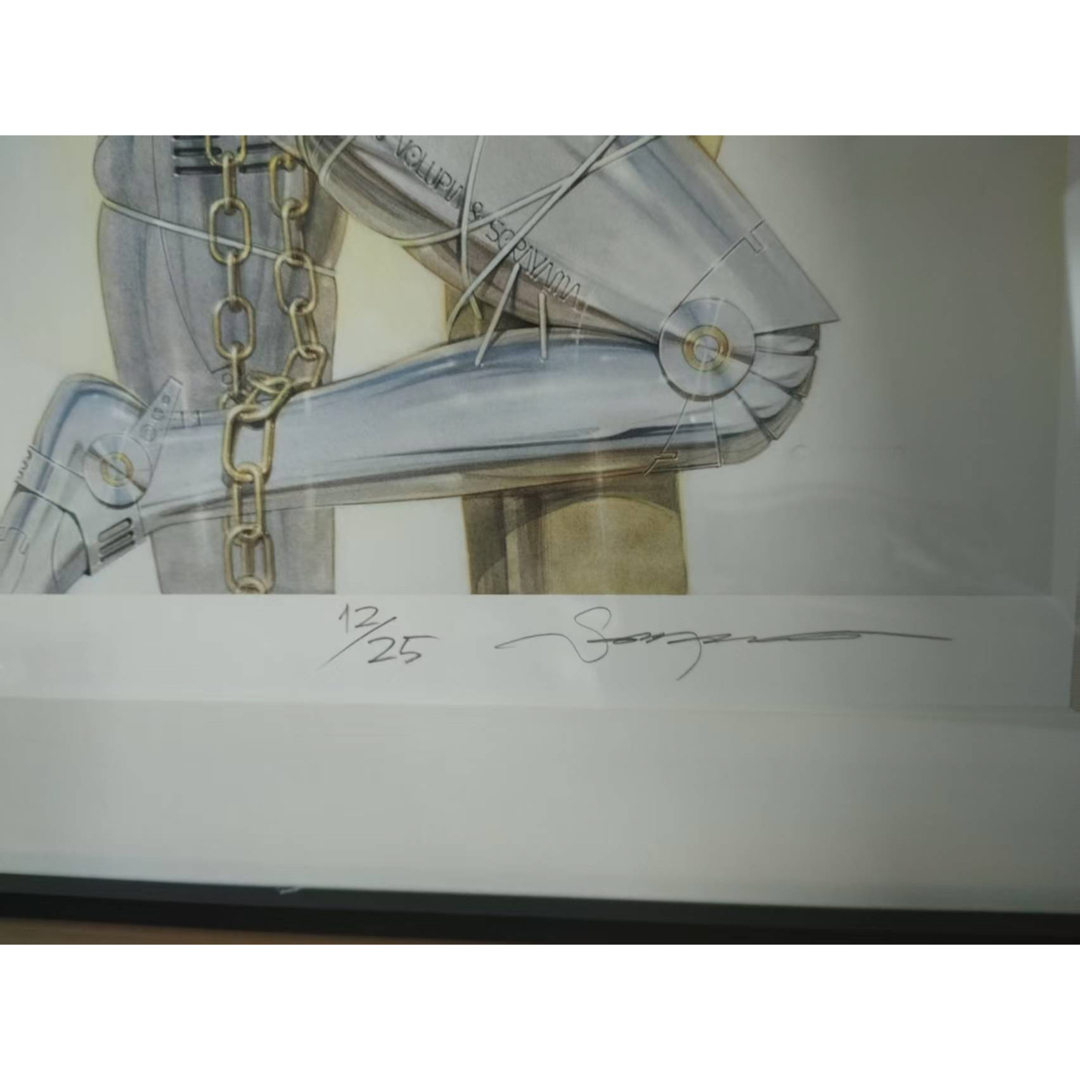 空山基（Hajime Sorayama）ロボット サイン入り版画の通販 by C-楽人's