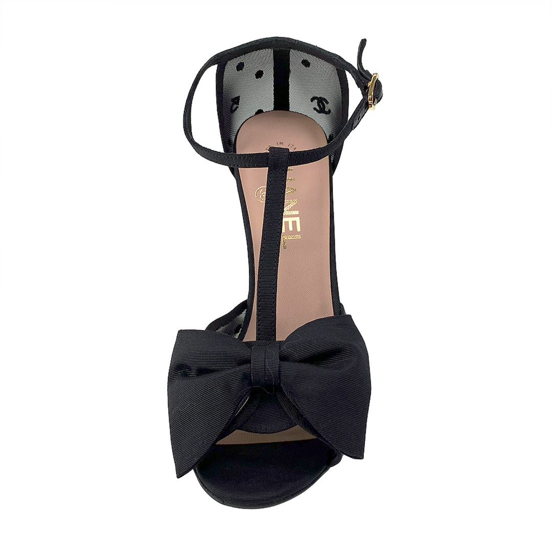 CHANEL - 【中古】CHANEL シャネル リボン メッシュ ココマーク