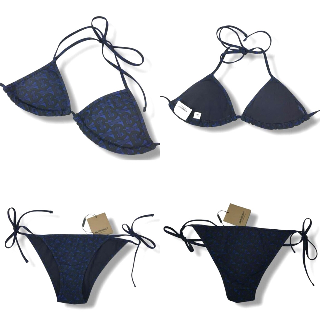 リリ】Burberry TBモノグラム ビキニ 希少 レア リリ】Burberry TB