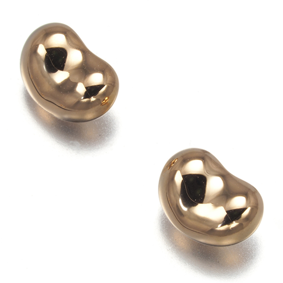 Tiffany & Co. - ティファニー ピアス ビーン K18PG の通販 by GREEBER