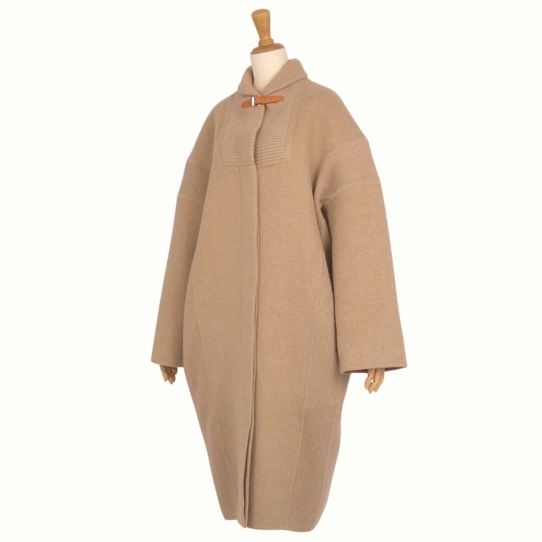 HERMES - 極美品 エルメス HERMES コート ロングコート カシミヤ100