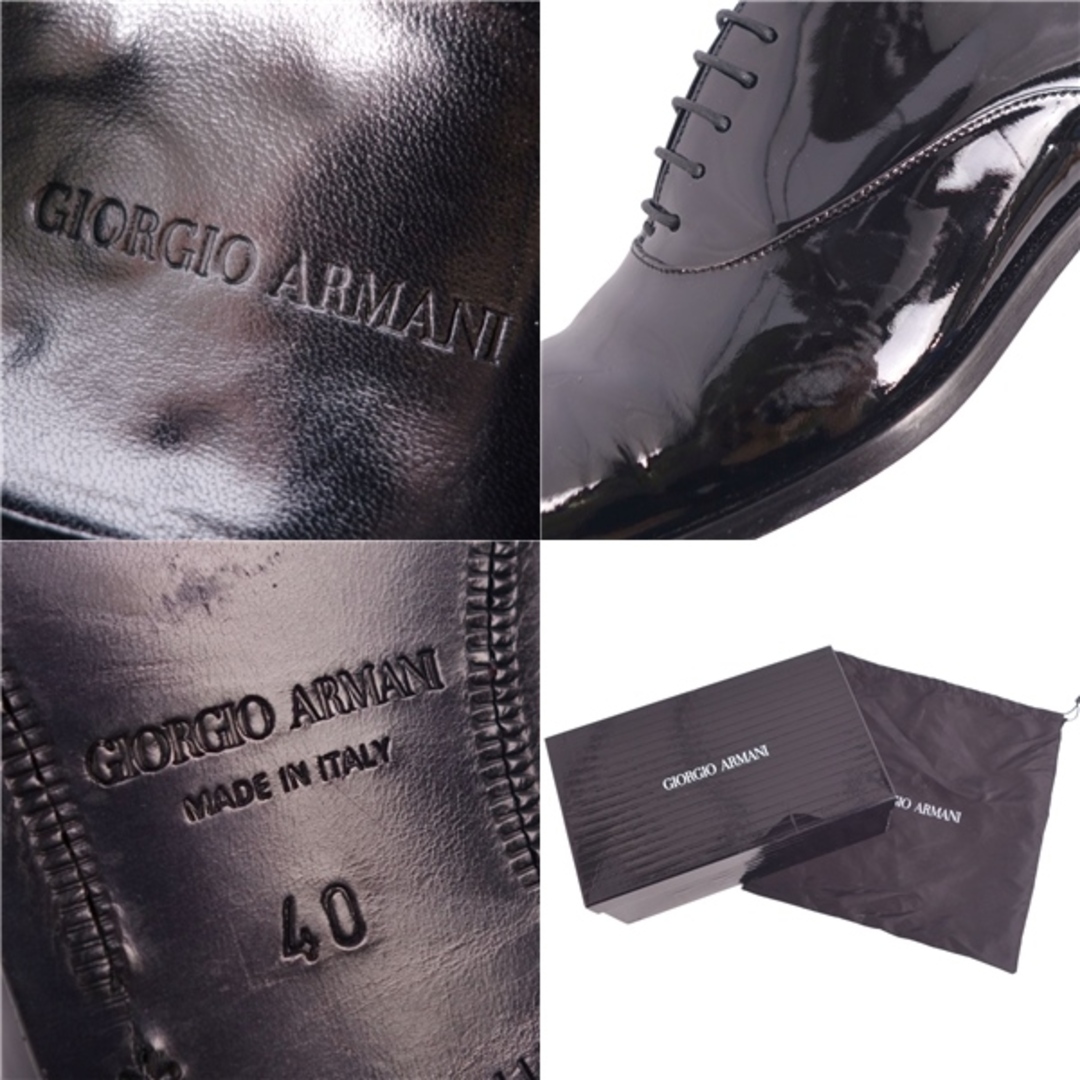 GIORGIO ARMANI - 美品 ジョルジオアルマーニ GIORGIO ARMANI レザー