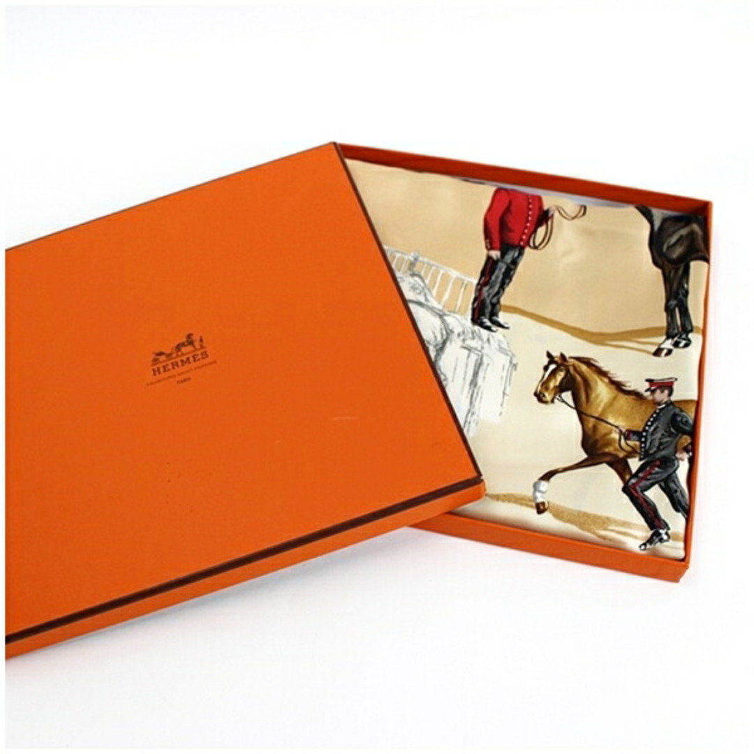 HERMES - エルメス シルク スカーフ カレ90 LES Haras Nationaux 国立