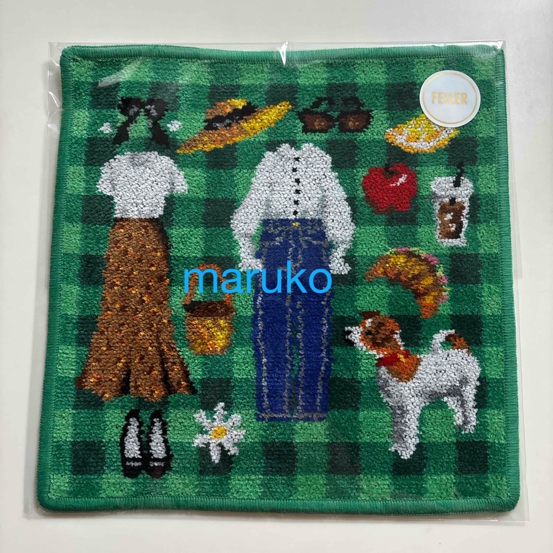 FEILER - FEILER 別注 PIQUE-NIQUE IENA ハンカチ フェイラーイエナの