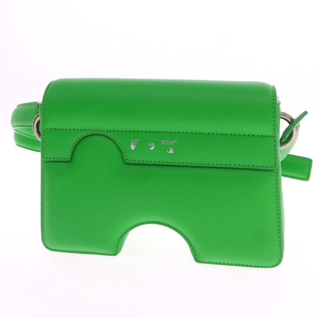Off-White - 【中古】オフホワイト OFF-WHITE レザー ショルダーバッグ