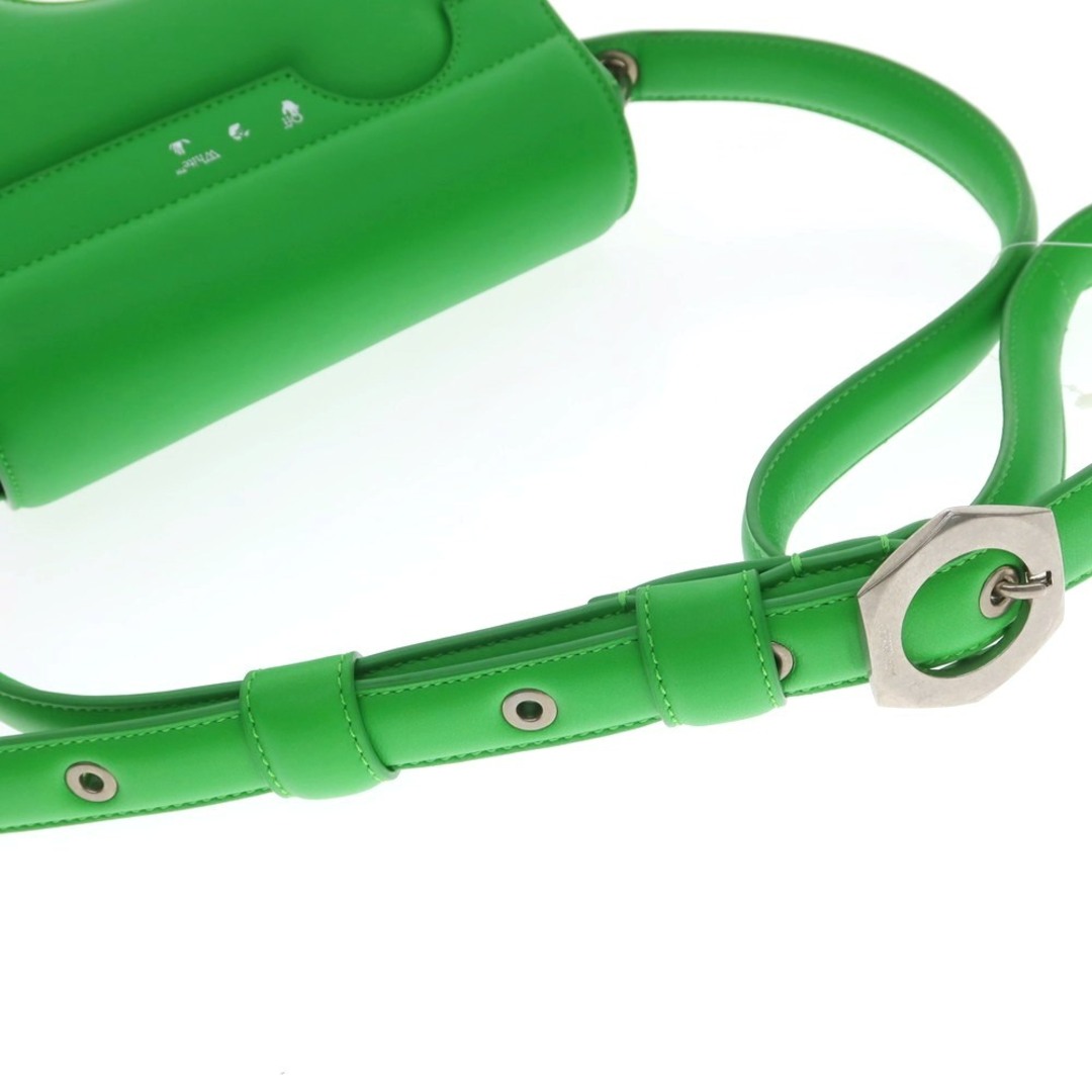 Off-White - 【中古】オフホワイト OFF-WHITE レザー ショルダーバッグ