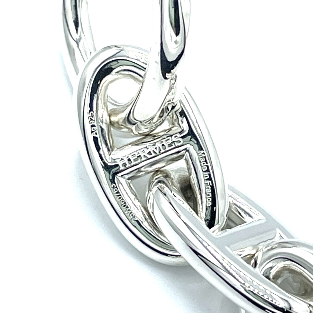 HERMES - エルメス シェーヌダンクルGM 12コマ シルバー925 総重量69.2