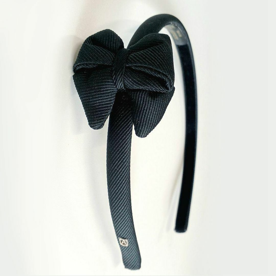 ALEXANDRE DE PARIS ブラック カチューシャ - ALEXANDRE DE PARIS