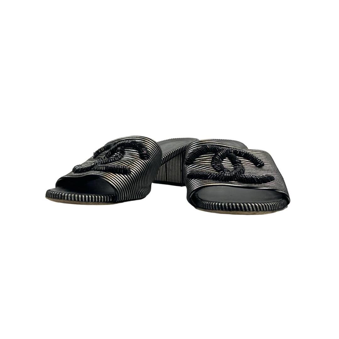 CHANEL - 訳あり シャネル ミュールサンダル ココマーク レディース