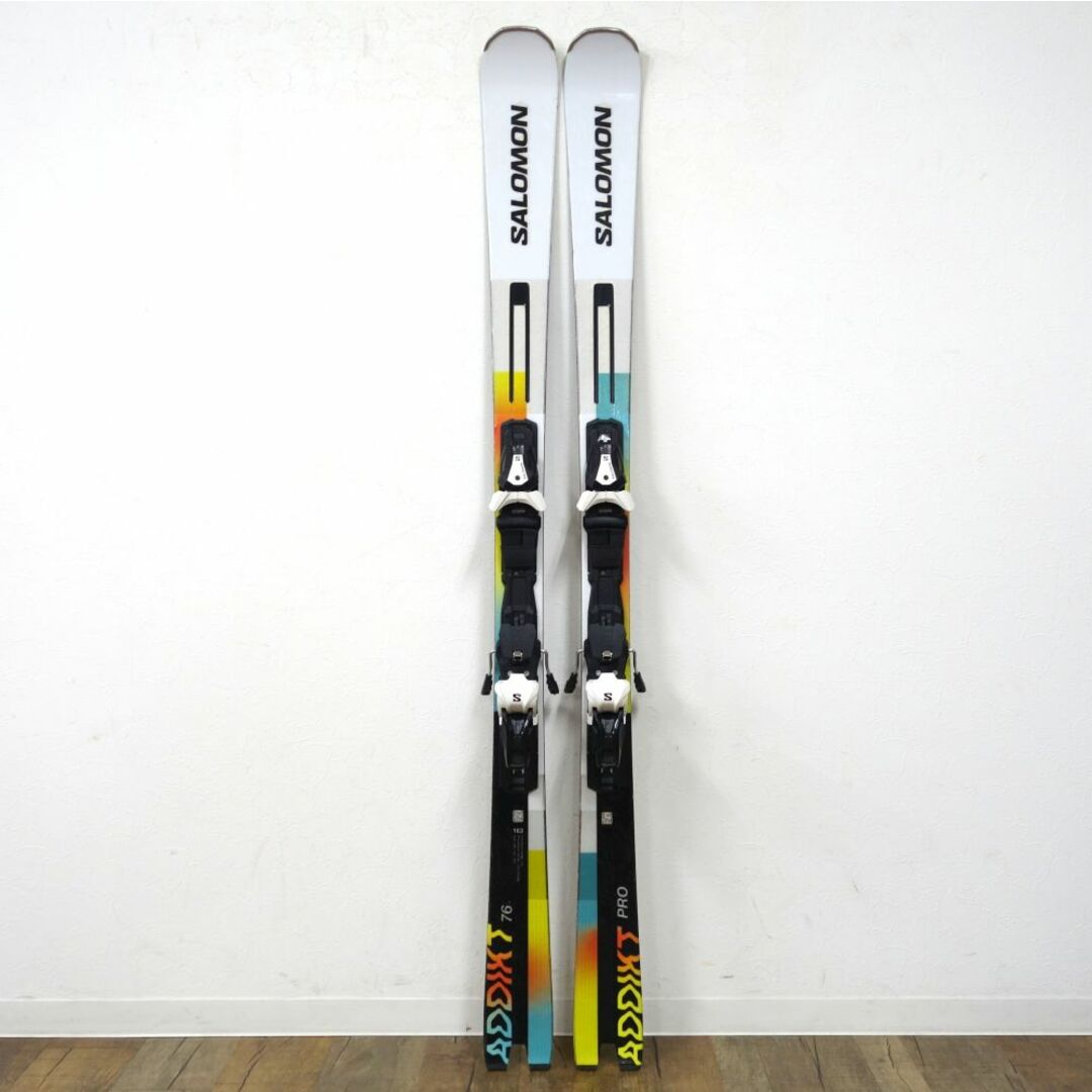 美品 サロモン SALOMON スキー 24-25モデル ADDIKT PRO 76 163cm