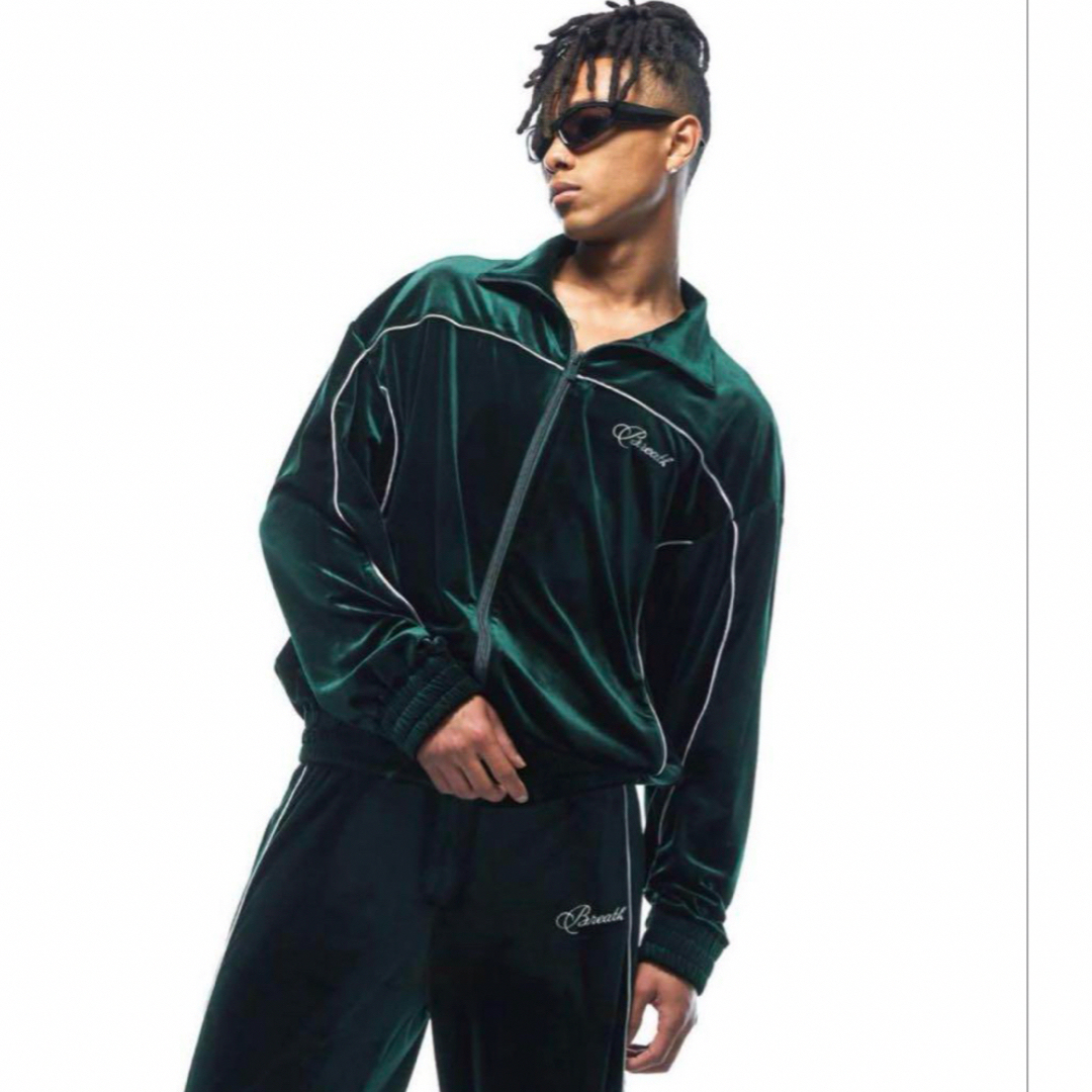 BADHOP BREATH ベロアセットアップの通販 by shop｜ラクマ