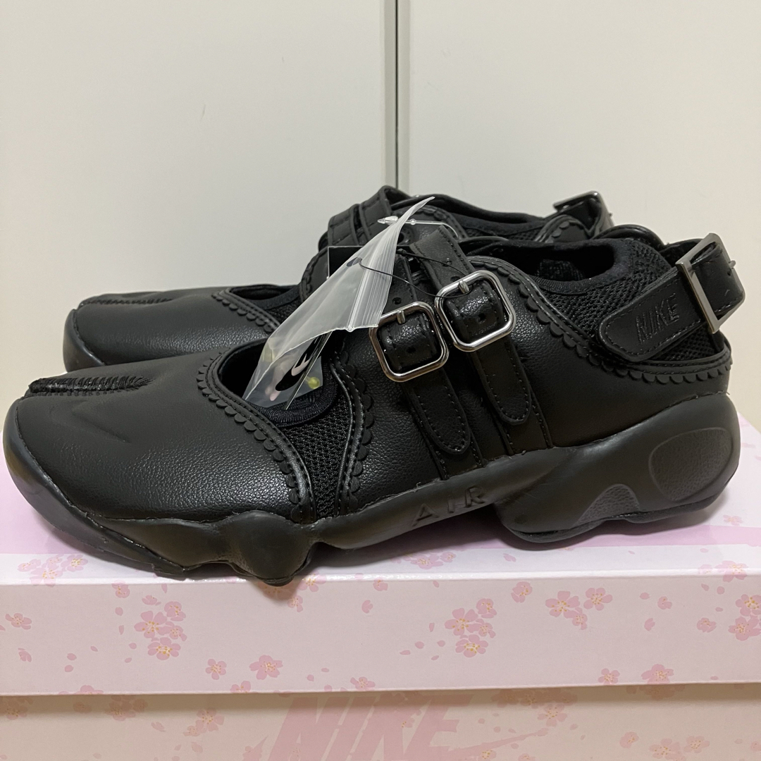 NIKE - 新品 ナイキ ウィメンズ エアリフト ブリーズ レザー 黒 23cmの