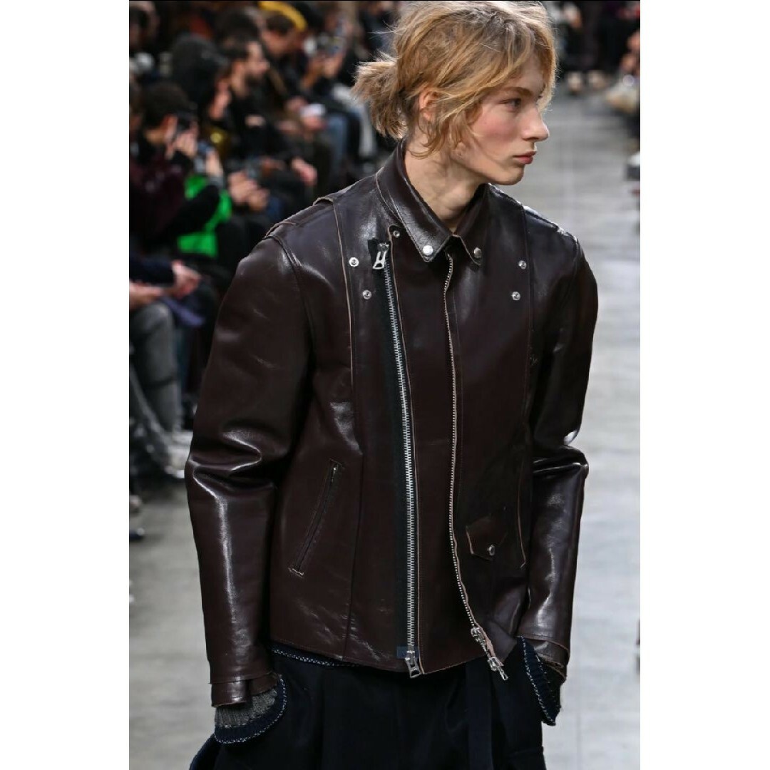 sacai - sacai 25AW レザージャケットサカイレザージャケットの通販 by