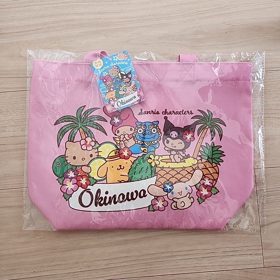 miku⭐ ハローキティ展 沖縄限定トートバッグ &クリアファイル miku