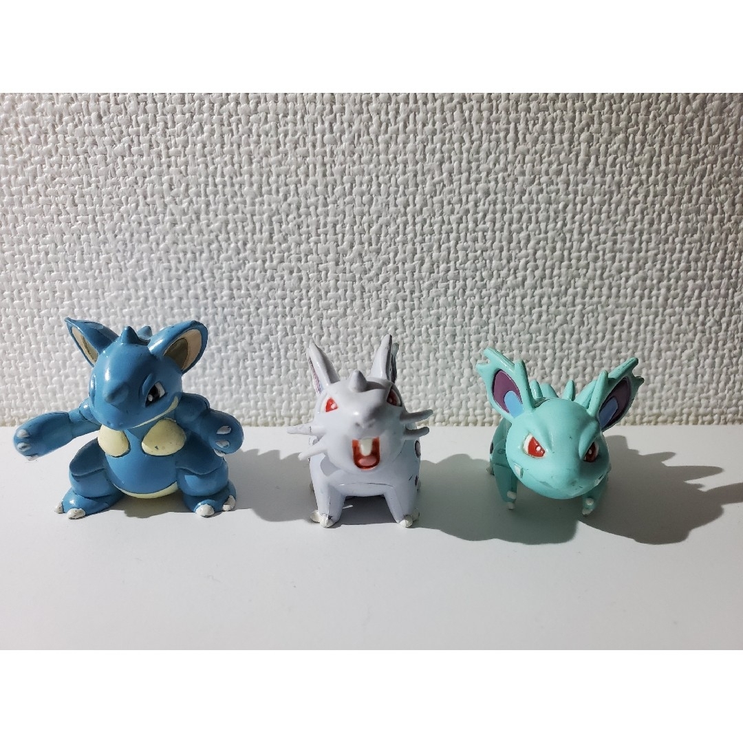 当時物】初期モンコレ ポケモン ニドラン♂ ニドリーノ セット