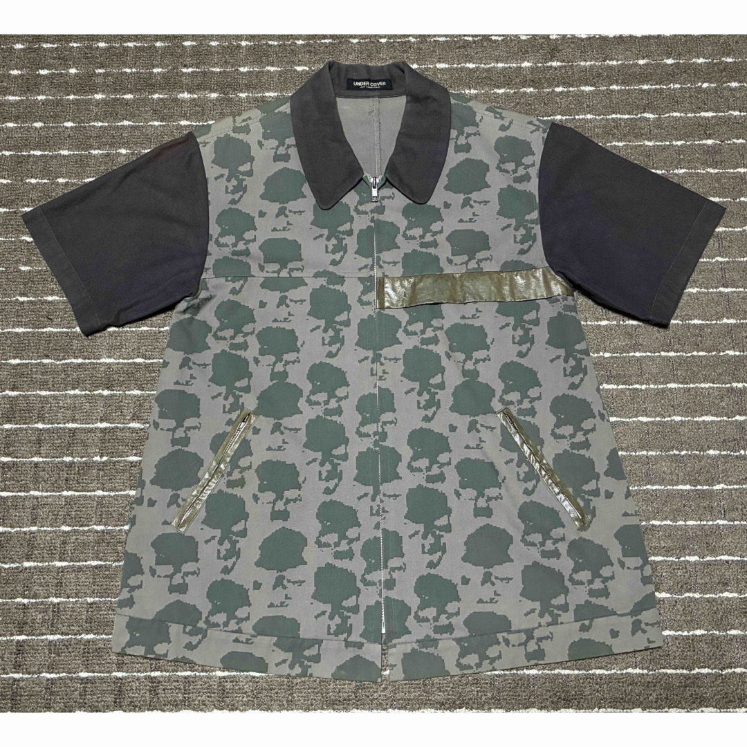 UNDERCOVER - 初期 90s undercover 96ss ドクロ半袖シャツ スカル 名作