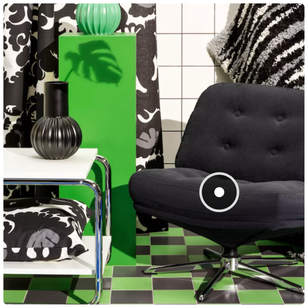 IKEA - 【新品・未使用】イケア 回転パーソナルチェア ディヴリンゲ 1