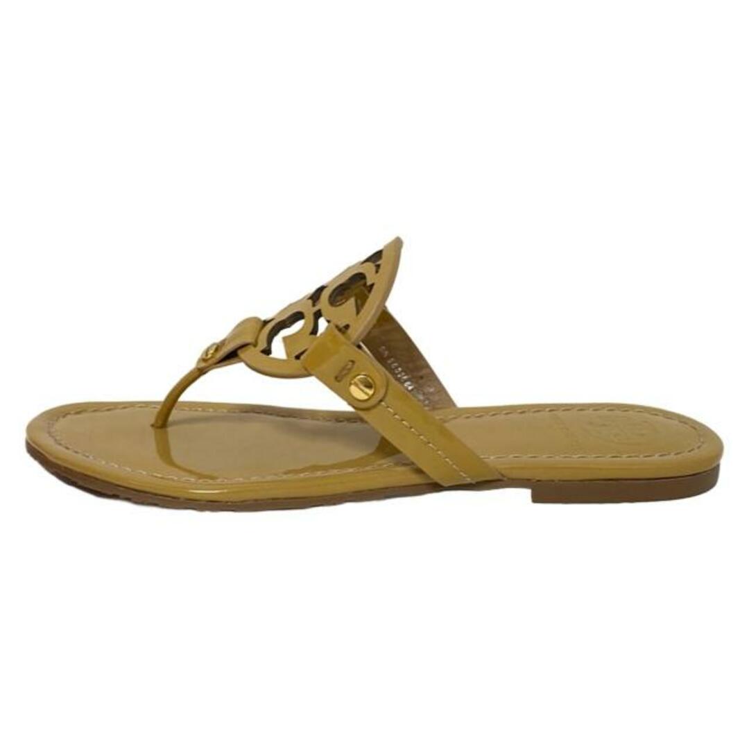 トリーバーチ トリーバーチ サンダル サンダル Tモノグラム ゴールド