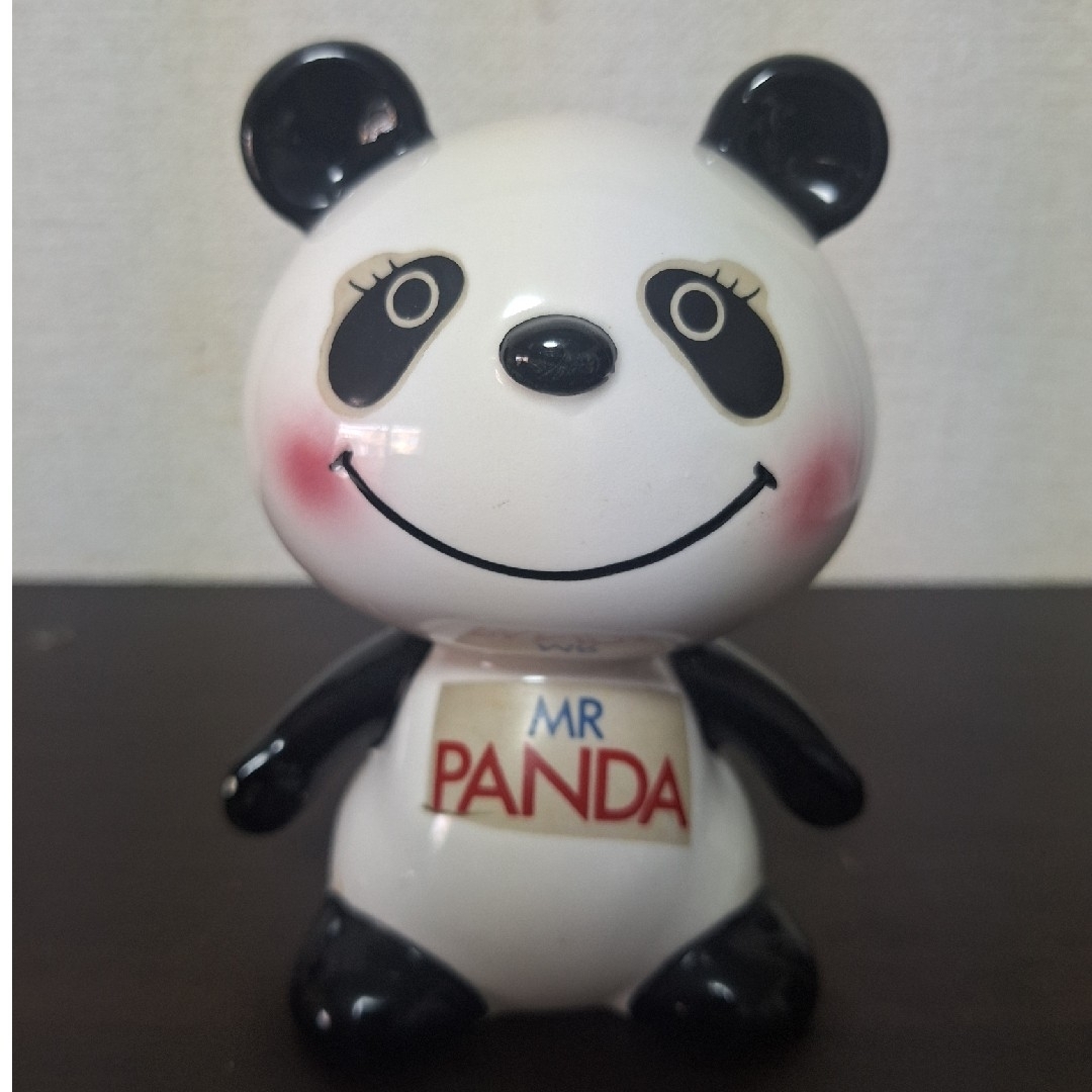ルネパンダ 内藤ルネ 貯金箱 ミスターパンダ レア 昭和レトロ3点セット