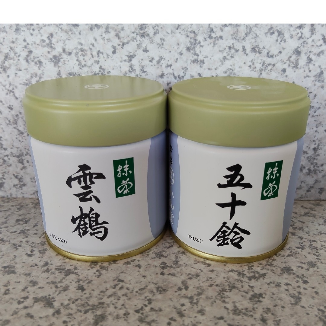 説明欄必読】宇治 丸久小山園 抹茶 雲鶴40g缶 五十鈴40g缶【転売