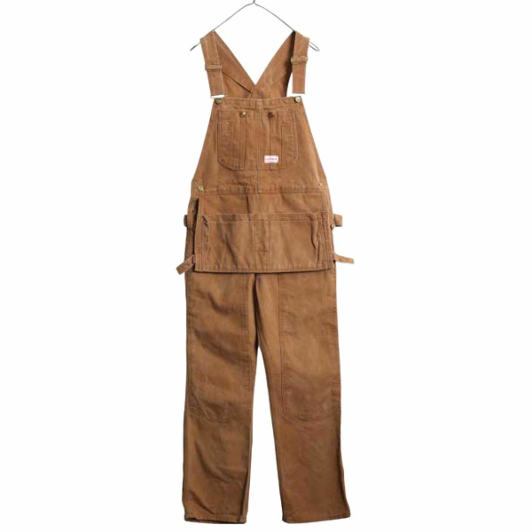 70s 80s USA製 ビッグスミス ダブルニー ダック オーバーオール メンズ