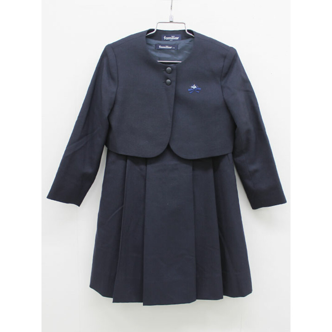 ファミリア アンサンブル 115cm キッズ 女児 濃紺△ アンサンブル