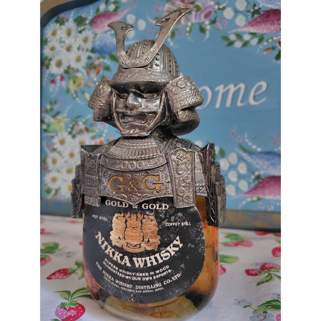 貴重 金属製 NIKKA WHISKY ニッカウヰスキー 鎧 兜 侍 将軍の通販 by