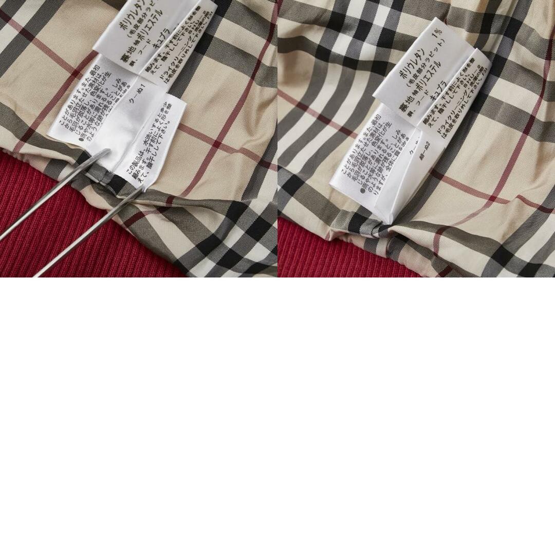 BURBERRY LONDON バーバリー ノバチェック ニット ジップアップ