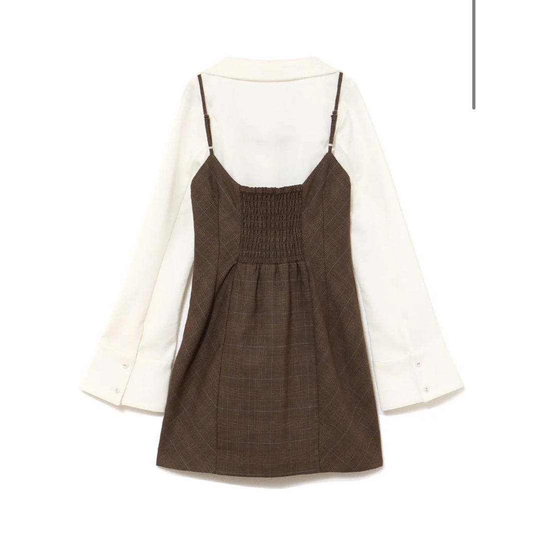 ANDMARY Betty layered dress ワンピース and mary Betty layered