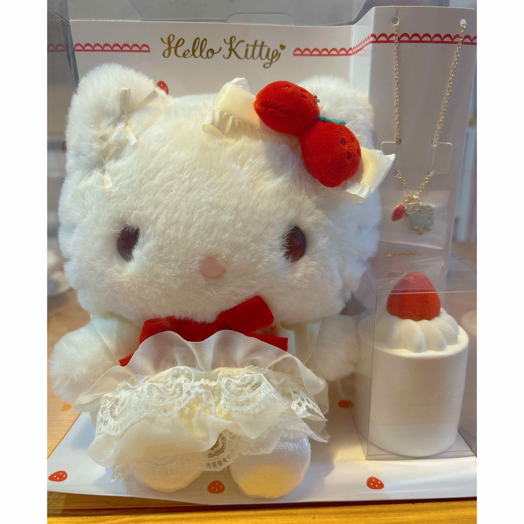 ショートケーキ キティ マスコット 更新ショートケーキデザイン