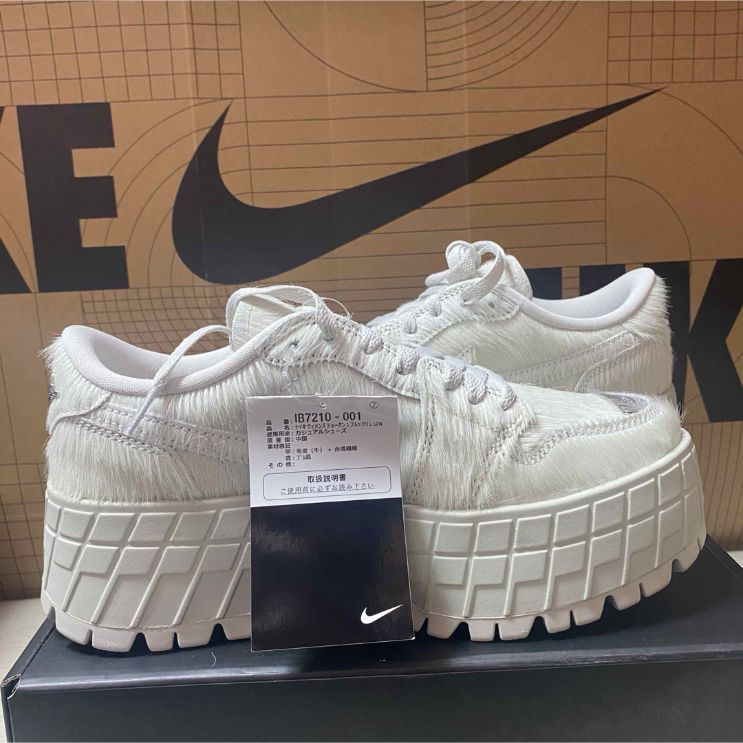 NIKE - 25cm ナイキ ウィメンズ エア ジョーダン 1 ブルックリン LOWの