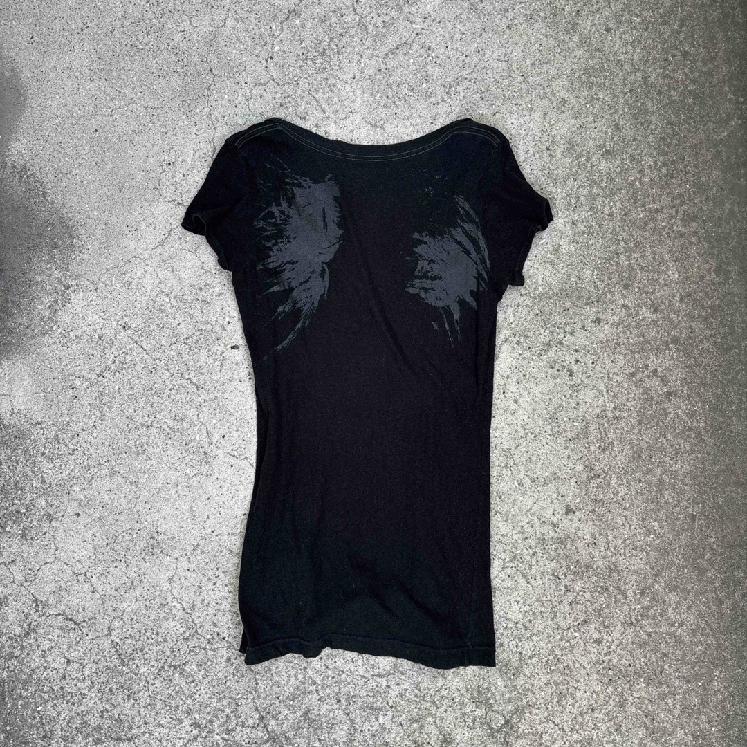 LGB - LGB メッセージ Vネック Tシャツ 初期 お兄系 V系 y2k vkeiの