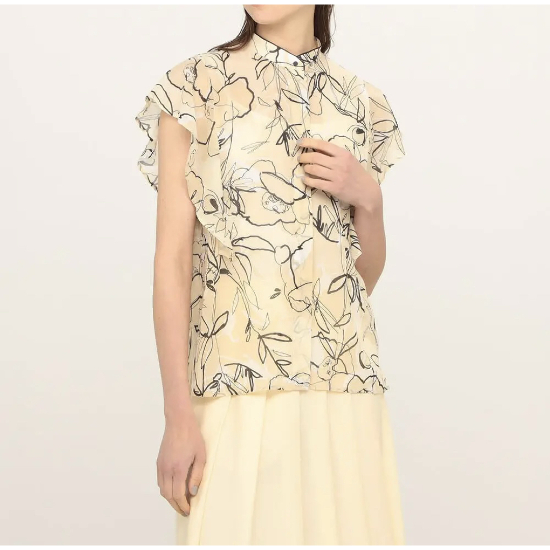 TOMORROWLAND - TOMORROWLAND BALLSEYスタックフラワープリントフリル