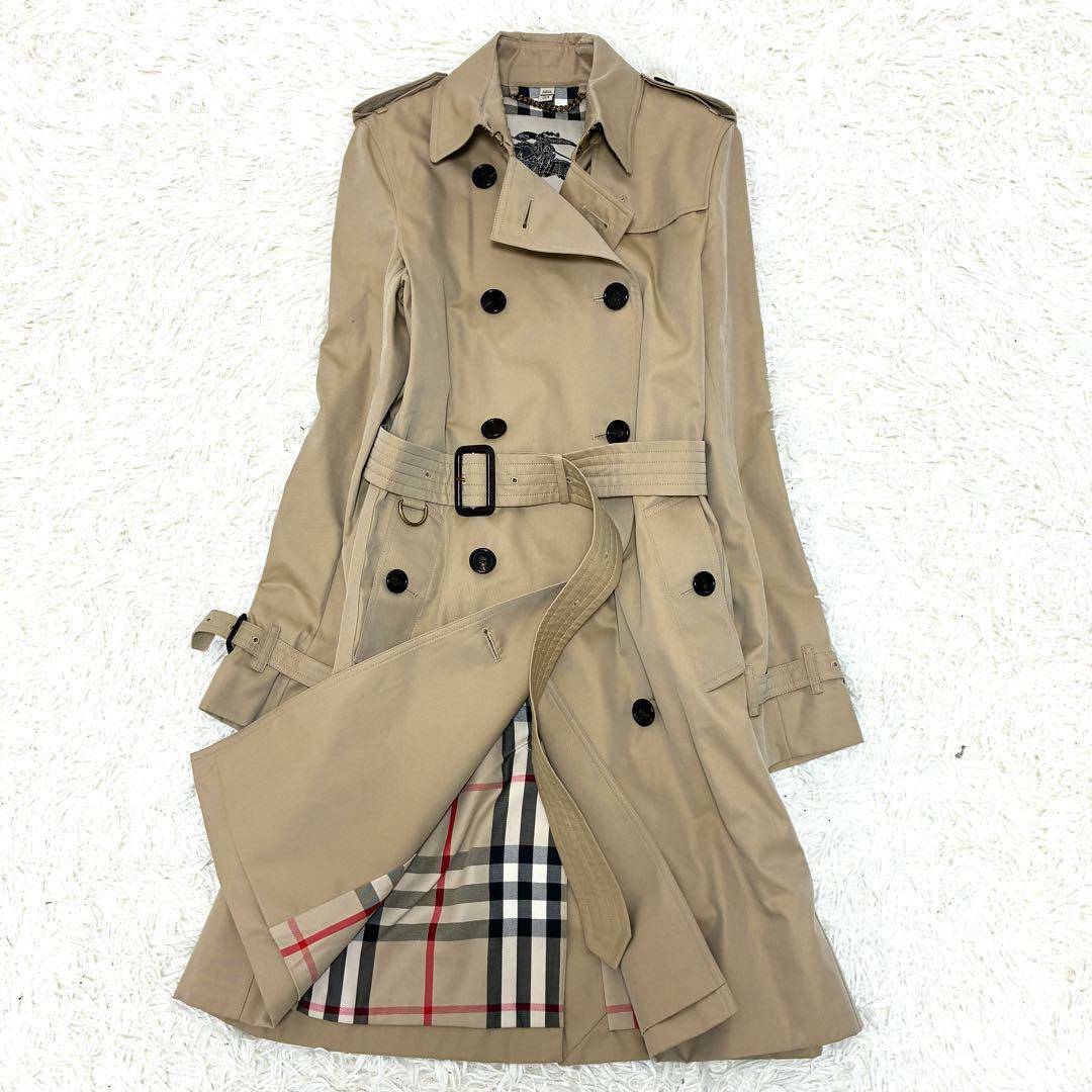 BURBERRY バーバリー ケンジントン トレンチコート ベルト Aライン