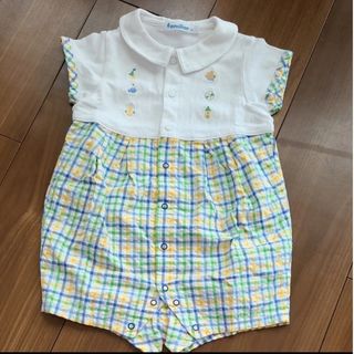 familiar（チェック ・ ロンパース）のフリマアイテム一覧