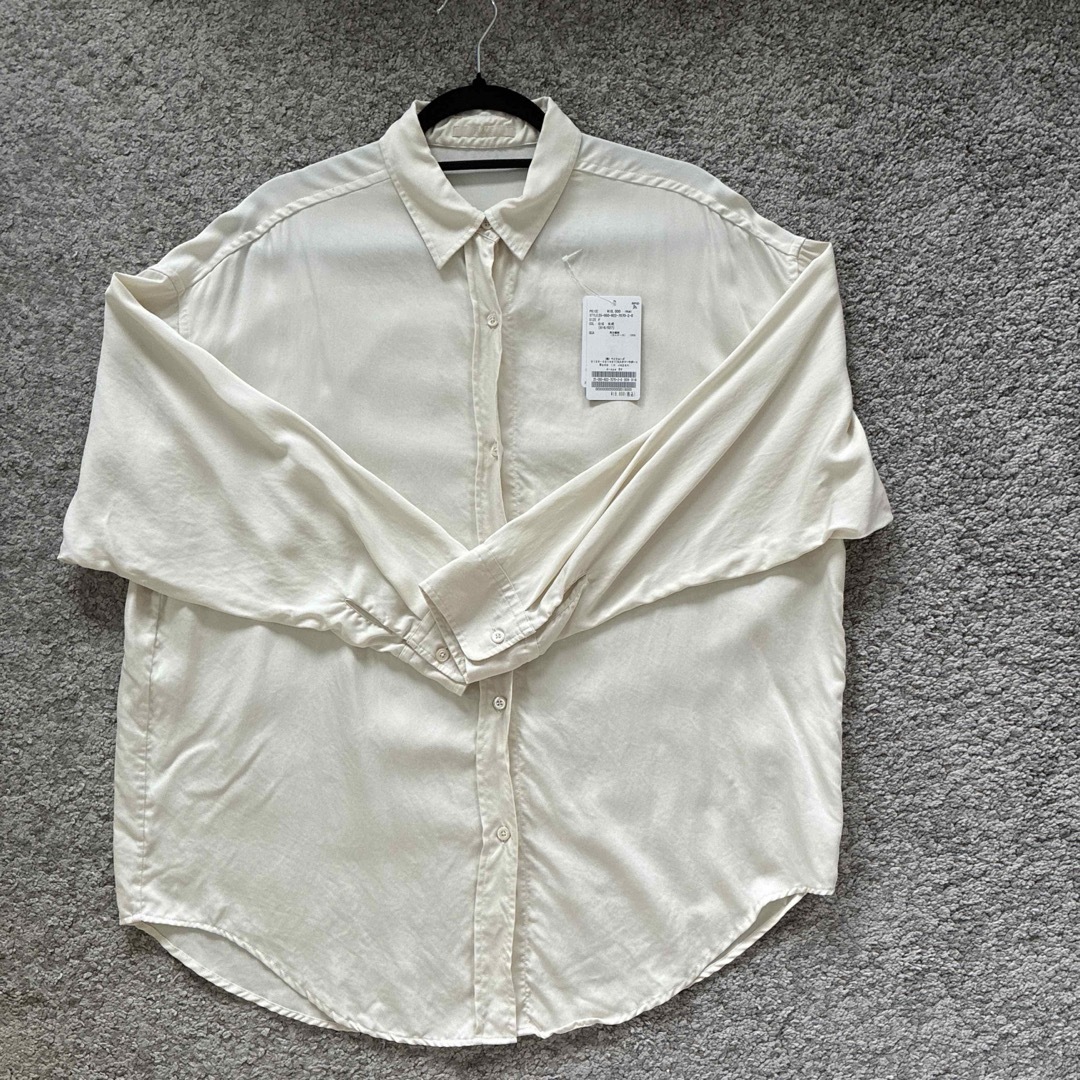 Plage - タグあり 美品 プラージュ drapeシャツ ナチュラルの通販 by