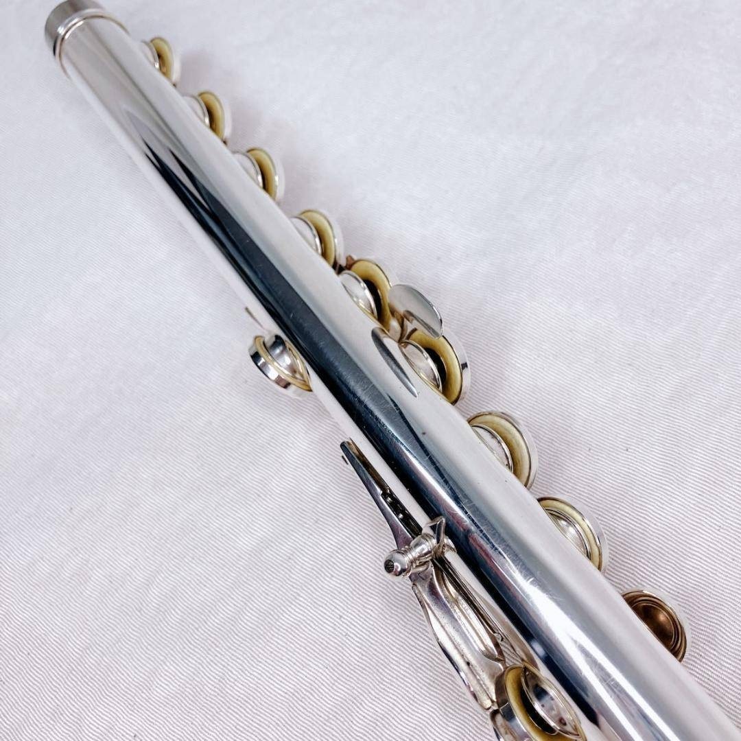 極希少！音鳴り良好】ヤマハ フルート YFL 451 葡萄刻印 頭部管銀製