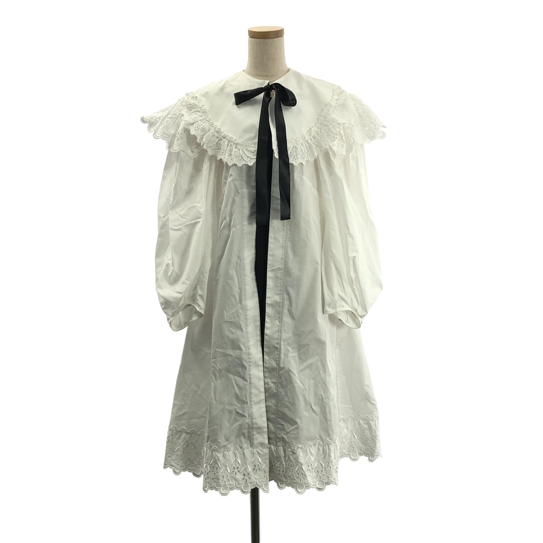 Simone Rocha ⁄ シモーネロシャ | フリル チュール切替 パフスリーブ