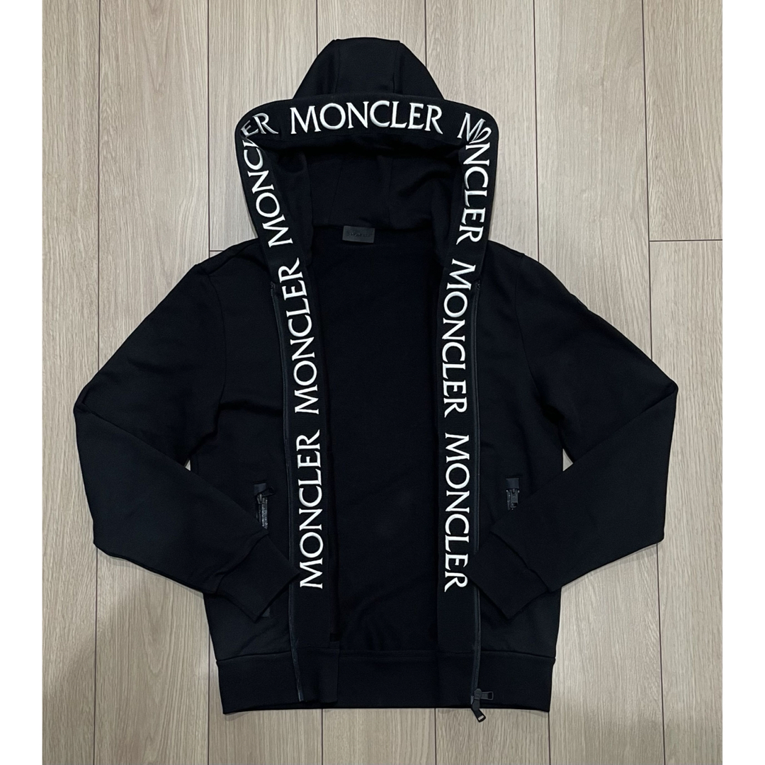 MONCLER - ［新品同様］モンクレール ジップアップパーカー ブラック S