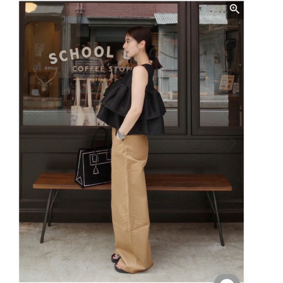 Donoban ハイウエストカーブチノパン miku&erika コラボ