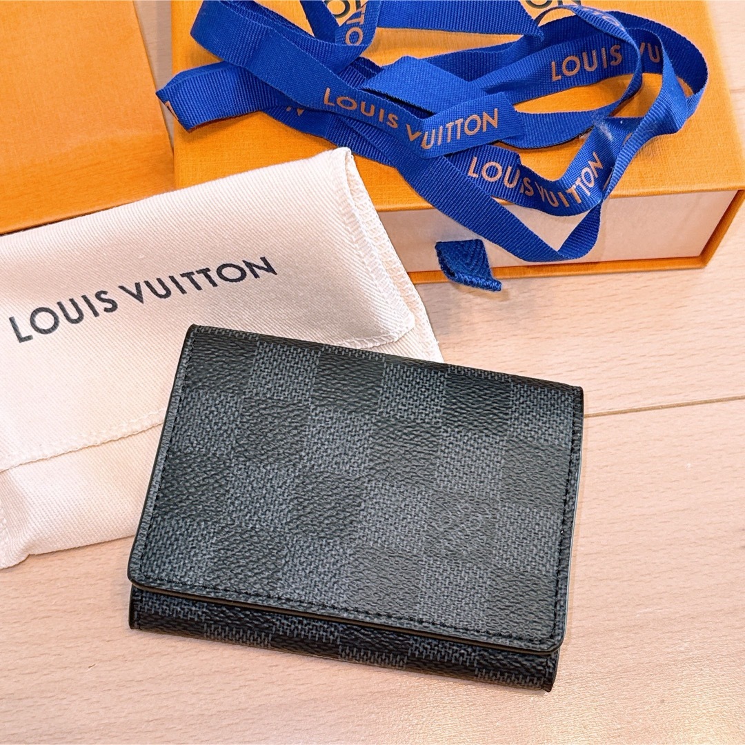 LOUIS VUITTON - 新品 ルイヴィトン ダミエグラフィット 名刺入れ